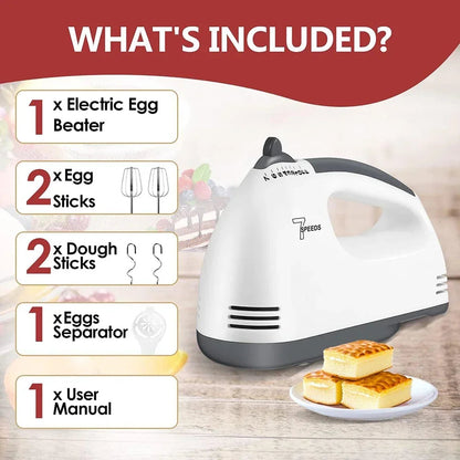 Scarlett 7-Speed Electric Hand Mixer